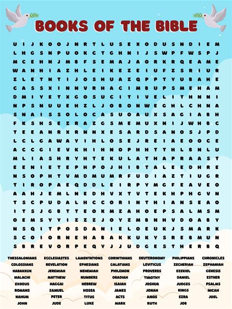 Bible Word Search Games - 10 Free PDF Printables | Printablee | Bible ...