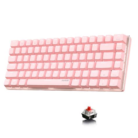 Lomi Luskr Ak33 Wired Mechanical Keyboard 82 Keys Compact Mechanical ...