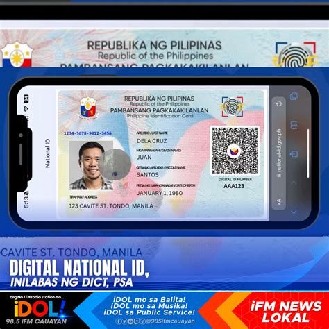 DIGITAL NATIONAL ID, INILABAS NG DICT, PSA - RMN Networks