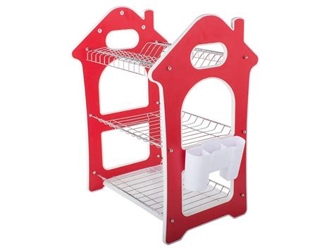 7795 Dish Rack for Kitchen 3 Layer Dish Drainer Rack Stainless Steel C ...