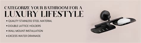 iSTAR Stainless Steel Round Shape Double Soap Dish l Soap Case I Soap ...