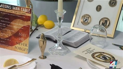 Image result for Official Missing Man Table Script