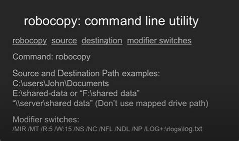 Image result for Robocopy Backup Scripts