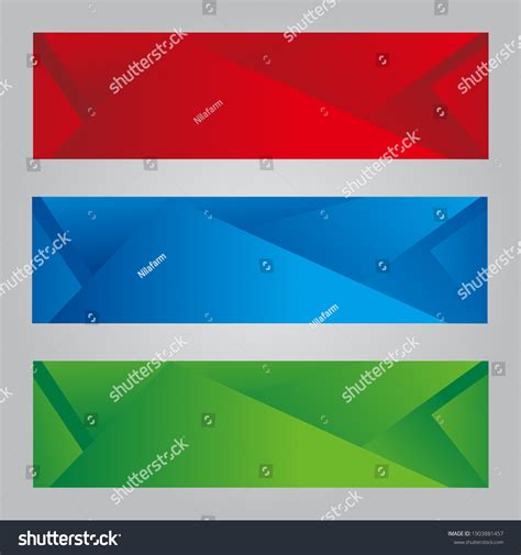 Abstract Geometric Background Header Design Vector Stock Vector ...