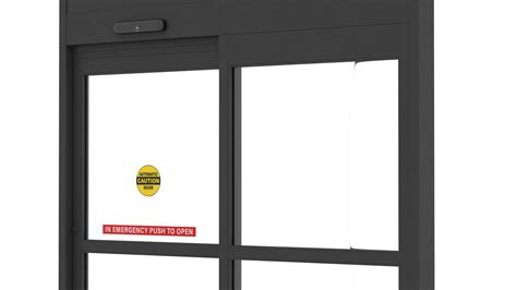3D Automatic Sliding Door Entrance System model | 3D Molier International