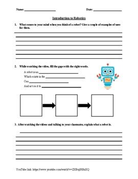 Worksheet for Introduction to Robot 的图像结果