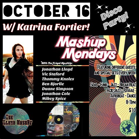 Mashup Monday Disco Party | One World Brewing