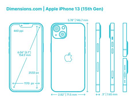 Image result for iPhone 12 Pro Dimensions