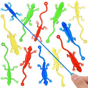BRAND HOME 10 Pcs Stretchy Sticky Lizards Creative Elastic Climb Wall ...