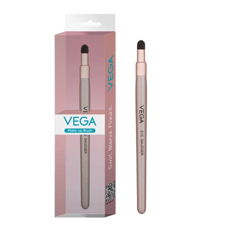Vega Eye Smudger Brush with Soft Sponge for Smoky Eye, Blending ...