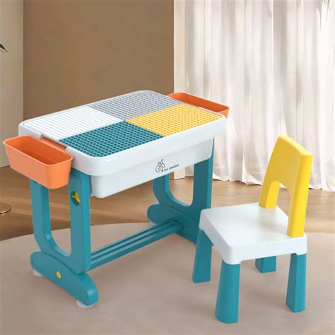Little Genius Learner: Smart & Safe Kids Study Table Set