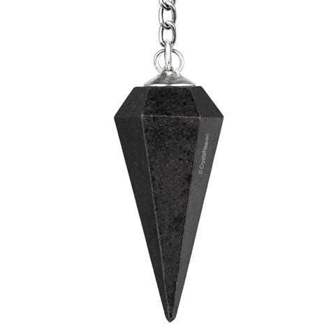 Black Tourmaline Pendulum - Premium Crystal Dowsing Pendulums