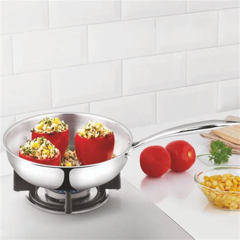Buy Stainless Steel Frying Pan Online In India At Best Prices | MyBorosil