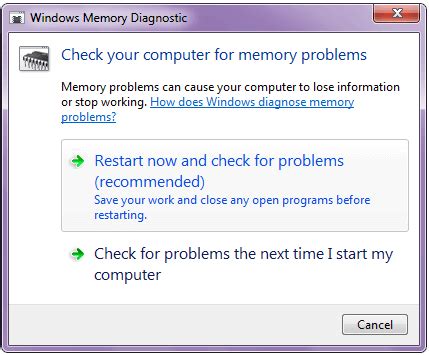 Computer Memory Test 的图像结果