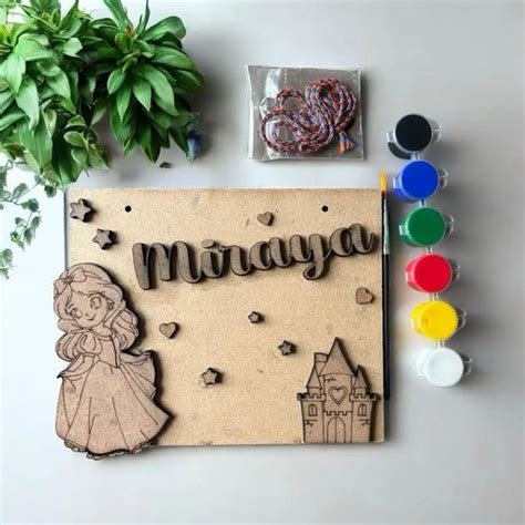 Kids Nameboard DIY kit – SplashArts