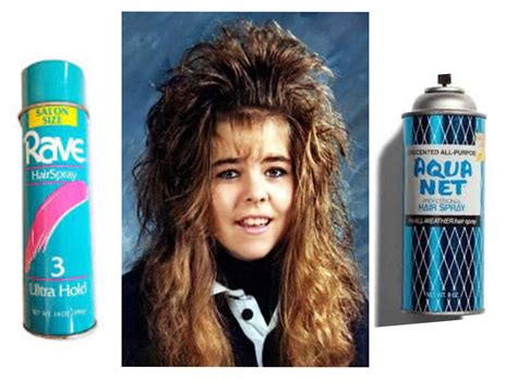 Rave Hairspray 80s
