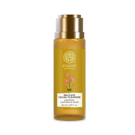 Buy Forest Essentials Kashmiri Saffron & Neem Delicate Facial Cleanser ...