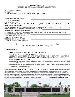 Fillable Online world war ii monument request for change form - Wsimg ...
