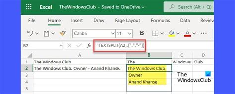 Image result for How to Use Textsplit Formula in Excel