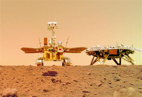China's Mars rover sends 1st selfie, 'touring' group photos - IBTimes India