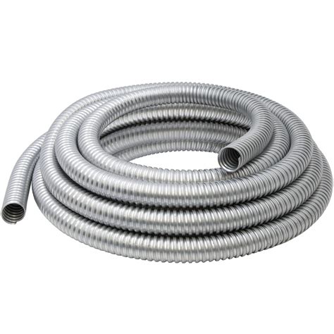 Snapklik.com : Maxxima 1/2 In. X 25 Ft. Galvanized Steel Flexible Conduit