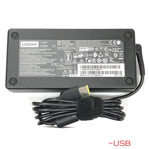 AO LENOVO 20V 8,5A PLUG NEW SLIM (USB) ORI