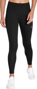PUMA Solid Women Black Tights - Buy PUMA Solid Women Black Tights ...