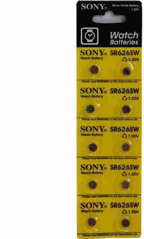 SONY SR626SW 1.55v Watch Battery 10-piece 10-piece Watch Repair Kit ...