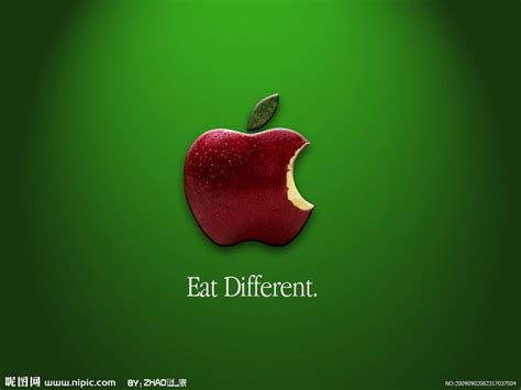 苹果高清晰壁纸设计图__广告设计_广告设计_设计图库_昵图网nipic.com