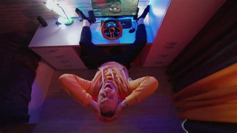 Image result for Man Driving a Racing Simulator