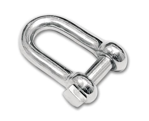 Grillete Recto, cabeza cuadrada- Inox 316- | Naval Chicolino