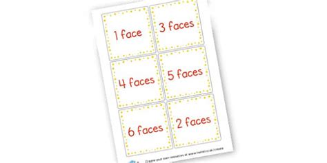 3d Shape Faces Cards (teacher made) - Twinkl
