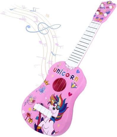 Buy Toyshine 21" Space Theme 4 String Guitar Easy-to-Hold Thin Frets ...