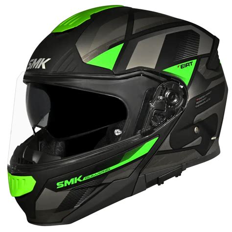 SMK GULLWING V2 VENTURE HELMET MA268 (Matt Black Green)