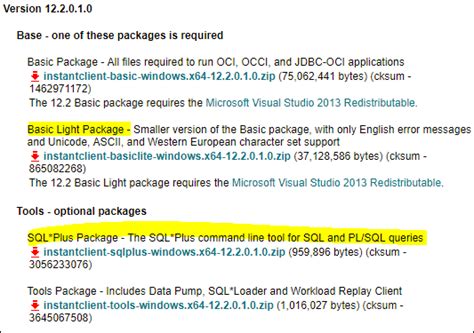 Image result for SQL*Plus Install