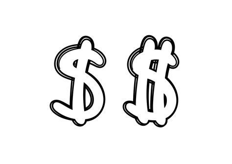 Dollar Sign Drawing
