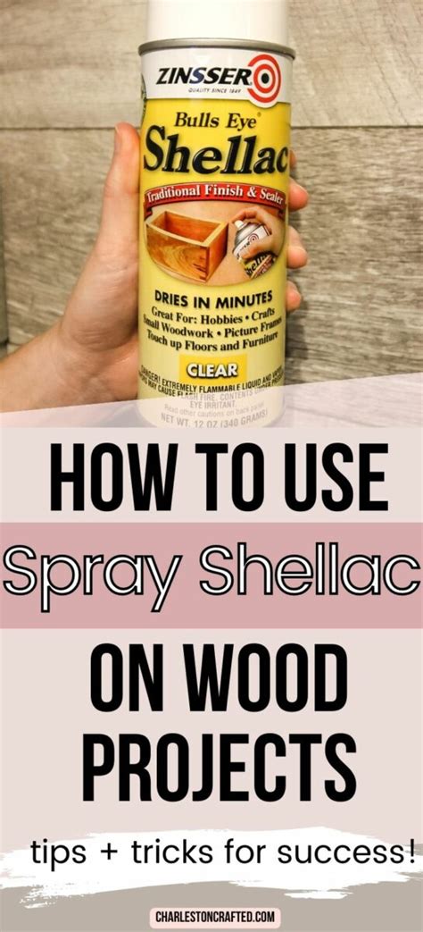 How to Apply Spray Shellac 的图像结果