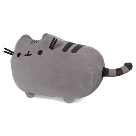 Buy GUND Pusheen Squisheen Squishy Stuffed Animal Cat Plush, Gray, 20 ...
