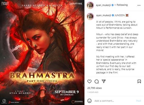Brahmastra: Ayan Mukerji unveils new motion poster, starring Mouni Roy ...