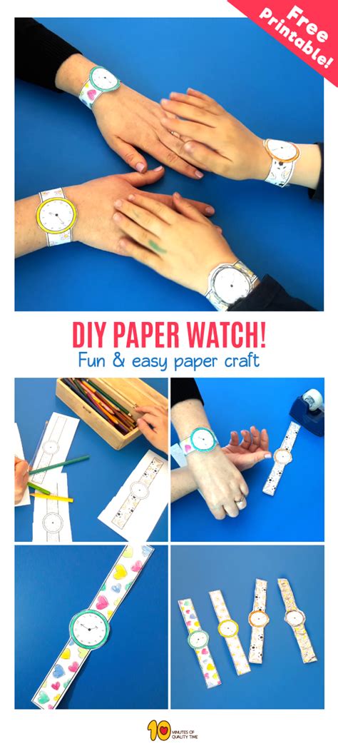 Image result for Easy Craft Paper Watch