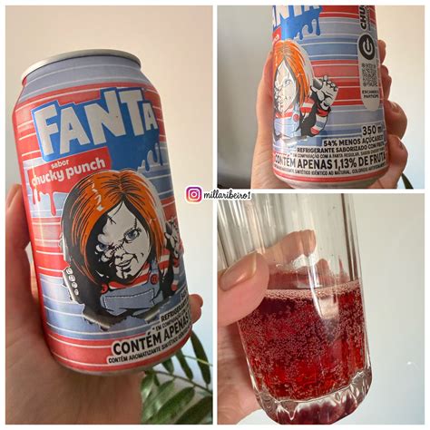 Fanta Mistério 2025 sabor Chucky Punch.