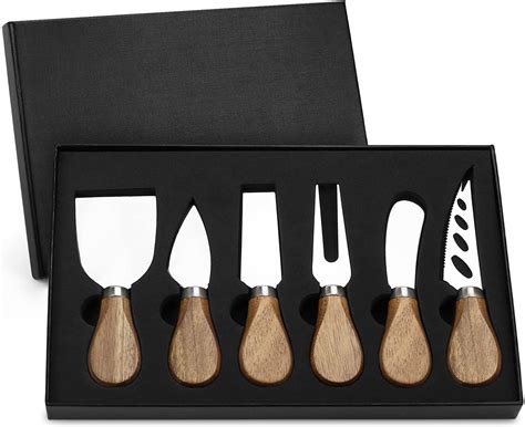 Amazon.com: Cheese Knives Set,Stainless Steel Cheese Knife Collection Cheese Slicer Cheese ...