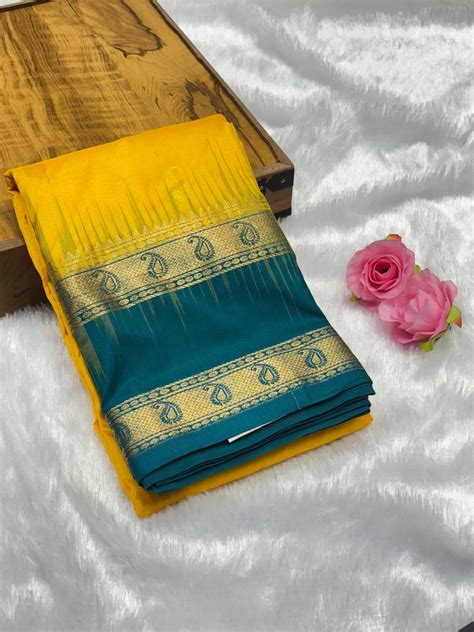 Double Border Kanjivaram – Tarangan Paithani