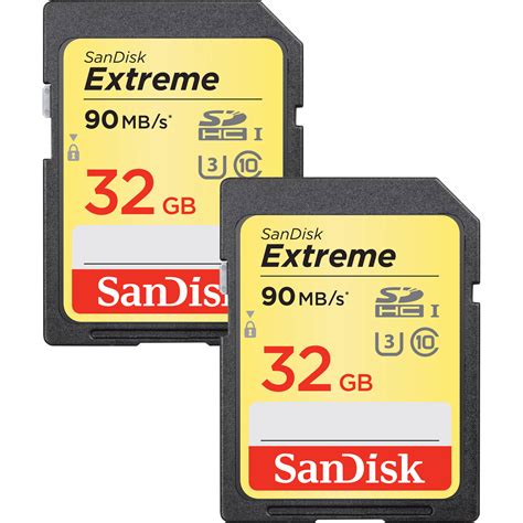 SanDisk Memory Card Deal: 2 x 32GB Extreme UHS-I SDHC at $17.99