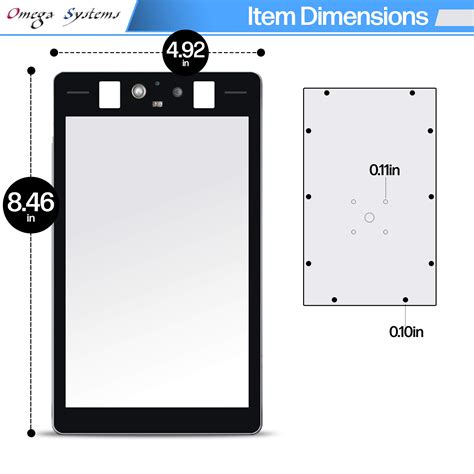 Buy Omega Systems Temperature Face Recognition Body Temperature Kiosk ...
