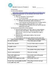 Image result for Module 1 Lesson 2 Homework 8th Grade