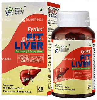 Fytika Fit Liver For Healthy And Strong Liver Tablet 60 - Uses, Side ...