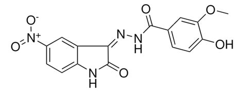 4-HO-3-METHOXY-N'-(5-NITRO-2-OXO-1,2-DIHYDRO-3H-INDOL-3-YLIDENE ...