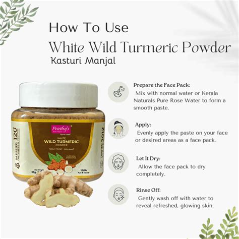 Buy 100% Original Kasturi Manjal (Musk Turmeric Powder) - Kerala Naturals