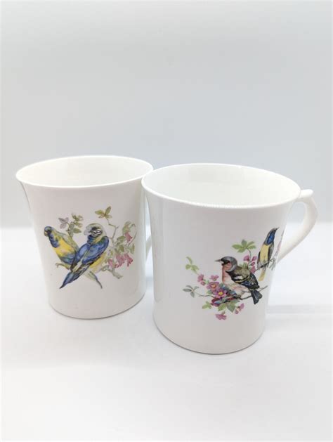 Queens Fine Bone China Birds Of America at Julius Drury blog